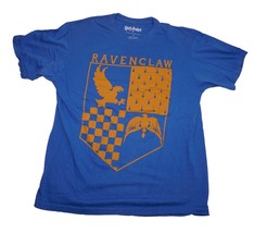 RavenClaw Harry Potter Graphic Tee M - Unisex Adult Medium Blue Shirt 2014 - £7.90 GBP