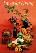 Coca Cola Pause for Living Magazine Autumn 1960 Little Space Savers - £5.32 GBP