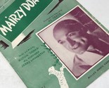 Mairzy Doat Al Trace Vintage Sheet Music Milton Drake Al Hoffman Jerry L... - $7.87