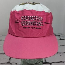 Circus Circus Hat Snapback Pink White Vegas Reno Collectible  - £19.46 GBP