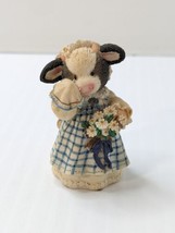 Marys Moo Moos Cow Figure &quot;Milk Maid of Honor&quot; Wedding 167509 1995 No Box - £8.18 GBP