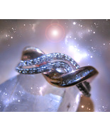 HAUNTED RING GOLDEN LINK RING OF WEALTH CODES HIGHEST LIGHT COLLECT MAGICK  - $449.77