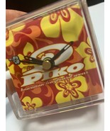 PIKO Retro Mini Alarm Clock Square Red Yellow - $532.19 MXN