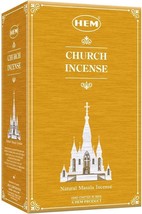Hem Church  Aura Hand Rolled Incense Sticks Home Fragrance 180gm 12 x 15gm - £16.69 GBP