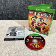 LEGO The Incredibles Xbox One Video Game Tested Kids Family Superhero Build - $7.23