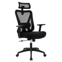 Mesh Ergonomic Office Chair Adjustable Swivel Task Chair with Rocking Ba... - $174.49