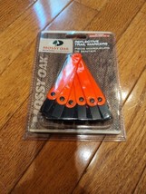 Mossy Oak Reflective Trail Markers 12 Packs New Clips Blaze Orange - £9.55 GBP