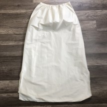 Vintage Lorraine Lingerie Half Slip Beige Medium Skirt Slip w/Lace Trim - $167.07 MXN