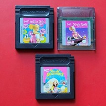 Barbie Fashion Magic Genie Ocean Discovery Nintendo Game Boy Color Lot 3 Games - £22.39 GBP