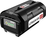 Ryobi 40V Battery Op4040 Op4026 Op4030 Op4050 Op4060A Compatible With Ryobi - $85.93