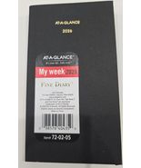 AT-A-GLANCE 2026 Weekly &amp; Monthly Fine Diary Pocket Size 3&quot; x6&quot; Hardcove... - $363.92 MXN