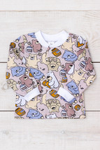 Sweatshirt (infant girls), Demi-season,  Nosi svoe 5036-024-5 (vedmedyky... - $22.58
