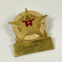 Houston Livestock Show Rodeo Pin 1979 Director J.J. Acy Youth Education ... - $30.10