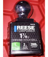 Reese Towpower 7008700 1-7-8&quot; Chrome Steel Interlock Hitch Ball - $86.24 MXN