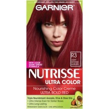 Garnier Nutrisse Ultra Color Nourishing Hair Color Creme, R3 Light Intense - £11.80 GBP
