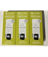 3 X 100 Lathem Universal Payroll/Job Time Cards, Double-Sided, For 7000E... - $61.10 CAD