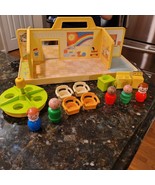 1978 Fisher Price #929 Nursery School Vintage Little People INCOMPLETE - $757.04 MXN