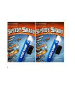 &quot;The Original&quot; Speedy Sharp Carbide Sharpener, Knife Sharpener, blue (2 ... - $37.73 CAD