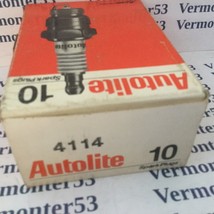 One Box of Ten + One Autolite 4114 Spark Plugs for a total of Eleven - $20.58