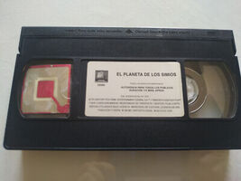 El Planeta de los Affen VHS Kassette Tape Ausgabe Spanien Nur sin Die Pa... - $7.77