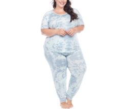 Honeydew Ladies Pajama Jogger Set Size: L, Color: Vitamin Sea Tie-Dye - £31.45 GBP