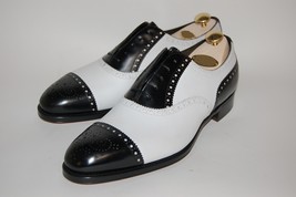 New Handmade Men spectator shoes, Men two tone shoes, Men formal shoes, Mens sho - £115.07 GBP