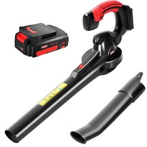 Cordless Leaf Blower,20V Mini Battery Powered Leaf Blower With Battery A... - $91.99