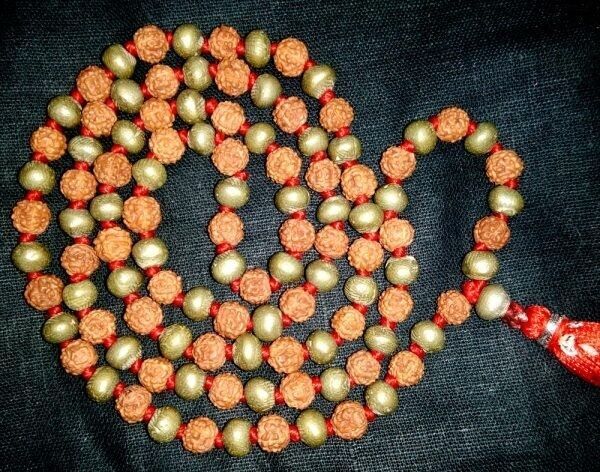 Siddha Rudraksha and Parad Mala - 109 Beads - $123.75