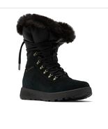 Columbia Women&#39;s Slopeside Village Omni-Heat Hi Black/Mud BL0152-010 Sz ... - $39.59