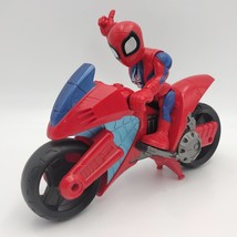 Spider-Man Playskool Heroes Marvel Adventures Motorcycle 2018 - £12.04 GBP