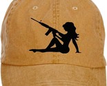 Armed AR15 Trucker Mud Flap Girl Ball Cap Hat Ford Chevy Frontier Tacoma... - £17.03 GBP