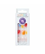 KISS imPRESS No Glue Needed Press On Nails  Design  Proud Ally  Multicolor  - $9.29