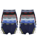 Men&#39;s Two Toned Comfort Stretch Boxer Brief Breathable Underwear Pack of 12 - $54.14 CAD+