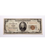 1929 National Currency Chicago Note Fine Condition FR #1870-G - $116.46 CAD