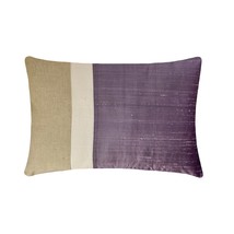 Purple Silk Essence - Purple Silk Lumbar Pillow Cover - £20.68 GBP+