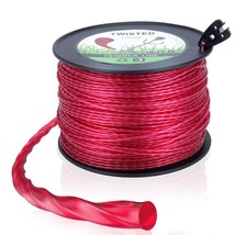 Dalom 2.7 mm/.105&quot; Round Trimmer Line Round Twist 3lbs Red Color Include... - $2,385.55 MXN