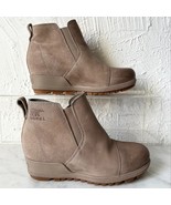 Sorel Evie Chelsea Boot Waterproof Leather Suede Wedge Heel - Women’s Si... - €36,78 EUR