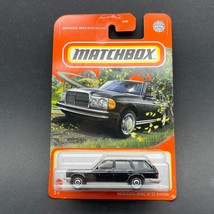 Matchbox 1980 &#39;80 Mercedes-Benz W123 Wagon Black Car Vehicle Diecast 1/64 Scale - £7.07 GBP