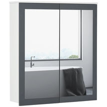 kleakin Wall Mounted 27 in. W x 30 in. H Bathroom Medicine Cabinet with ... - $75.36