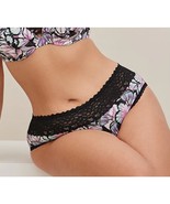 Torrid 2nd Skin Mid-Rise Hipster Lace Trim Mini Lattice Back Panty Size ... - $20.51 CAD