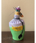 Blue Sky Clayworks Ceramic Halloween WITCHES BREW POTION JAR - Decoratio... - $36.96