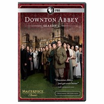 Downton Abbey Second Season 2nd Dvd Downtown Elizabeth Mcgovern Maggie Smith - £14.76 GBP