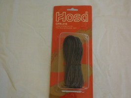 HOSA CFR-210 3.5MM STEREO (F) TO TWO RCS (M) PLUGS, 10FT NIP NEW IN PACKAGE - £3.15 GBP