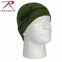 Woodland Camo SKULL CAP Military Hunting Gear Camoflauge Skull Hat Rothco 5709 - £7.02 GBP