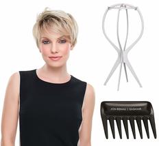 3PC Bundle: Evan Lace Front SmartLace Wig with Wig Stand and Wide Tooth Comb by  - £177.85 GBP