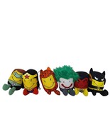 Sonic Tots Justice League Plush Lot of 6 2013 Cheetah Batman Joker Green... - $19.81