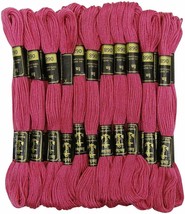 Anchor Threads Cross Stitch Stranded Cotton Thread Sewing Hand Embroidery Pink - £9.97 GBP