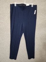 Old Navy Extra High Rise Stevie Skinny Ankle Pants Womens 2X Navy Blue NEW - £20.97 GBP