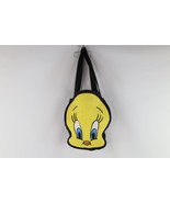 Vintage 90s Looney Tunes Distressed Tweety Bird Handle Tote Bag Carry On... - $59.35