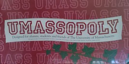 University Of Massachusetts Umass Umassopoly Opoy Vintage Board Game College - £119.57 GBP